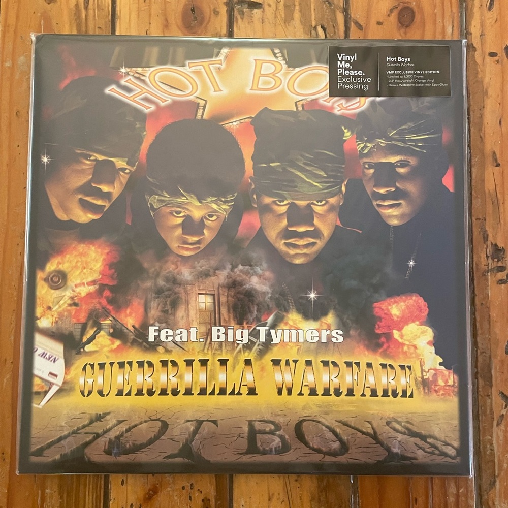 Hot Boys (featuring Big Tymers) - “Guerrilla Warfare” VMP Colored Vinyl